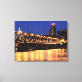 Pennsylvania Staat Walnut Street Bridge Leinwanddruck
