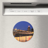 Pennsylvania Staat Walnut Street Bridge Magnet (In Situ (Geschirrspüler))