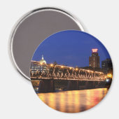 Pennsylvania Staat Walnut Street Bridge Magnet (Vorderseite/Rückseite)