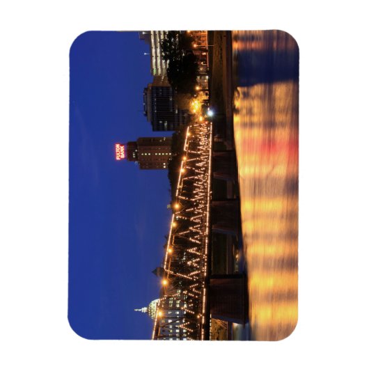 Pennsylvania Staat Walnut Street Bridge Magnet (Vertikal)