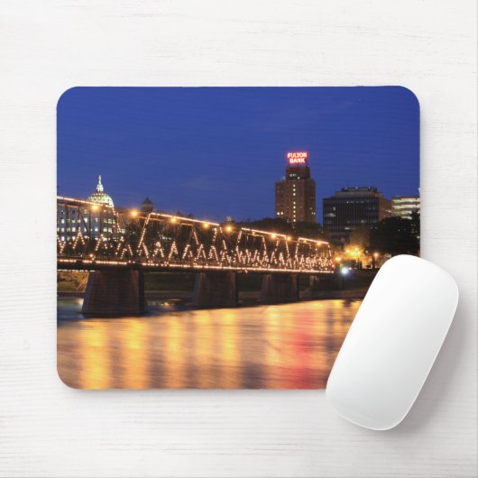 Pennsylvania Staat Walnut Street Bridge Mousepad (Mit Mouse)