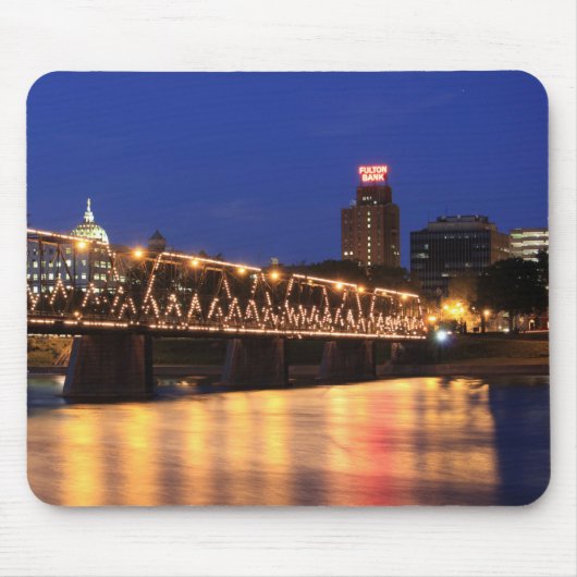 Pennsylvania Staat Walnut Street Bridge Mousepad (Vorne)