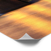 Pennsylvania Staat Walnut Street Bridge Poster (Ecke)