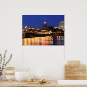 Pennsylvania Staat Walnut Street Bridge Poster (Küche)