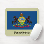 Pennsylvania-Staats-Flagge Mousepad (Mit Mouse)