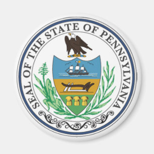 Pennsylvania-Staats-Siegel Magnet