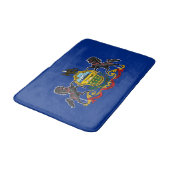 Pennsylvania Staatsflagge Badematte (Schrägansicht)