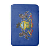 Pennsylvania Staatsflagge Badematte (Vorderseite Vertikal)