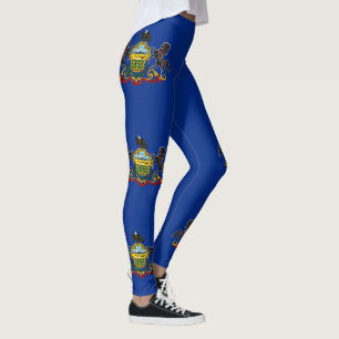 Pennsylvania Staatsflagge Leggings