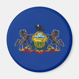 Pennsylvania Staatsflagge Magnet