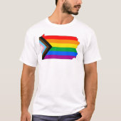 Pennsylvania Staatsstolz LGBTQ Progress Prix T-Shirt (Vorderseite)