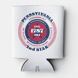 Pennsylvania Staatsstolz Personalisiert Dosenkühler