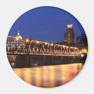 Pennsylvania State Walnut Street Bridge Magnet