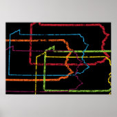 Pennsylvania Stolz Poster (Vorne)