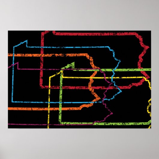 Pennsylvania Stolz Poster (Vorne)