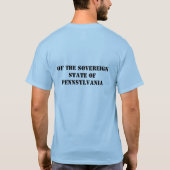 Pennsylvania-Stolz-T - Shirt (Rückseite)