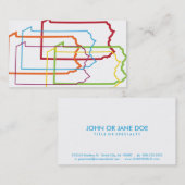 Pennsylvania Stolz Visitenkarte (Vorne/Hinten)