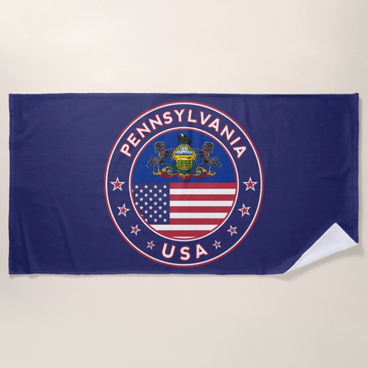 Pennsylvania Strandtuch (Vorderseite)