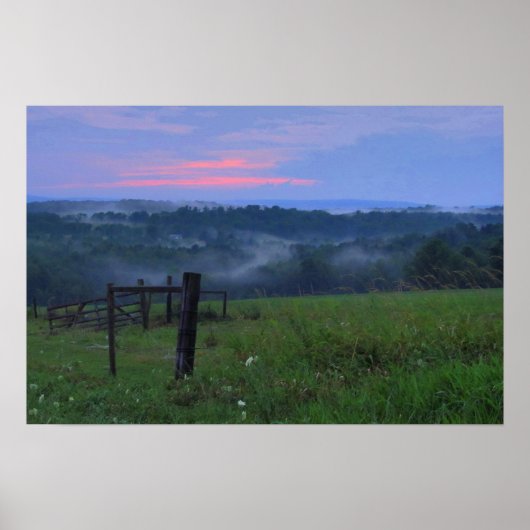 Pennsylvania Sunset Poster (Vorne)