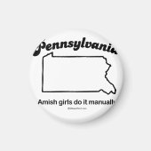 PENNSYLVANIA - T - Shirt "PENNSYLVANIA STAAT MOTTO Magnet (Vorne)