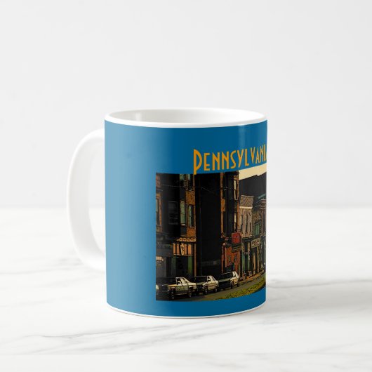 Pennsylvania-Tasse Kaffeetasse (Vorderseite Links)
