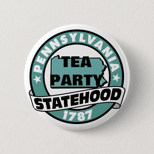 PENNSYLVANIA-TEE-PARTY-STAAT BUTTON (Vorderseite)