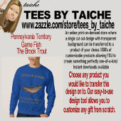 Pennsylvania Territorialfisch Bachforelle Sweatshirt