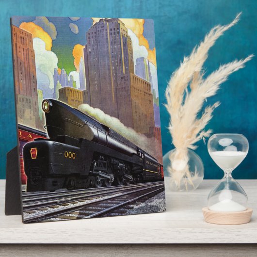 Pennsylvania Train von unbekannt Fotoplatte (Seite)