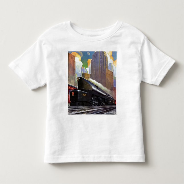 Pennsylvania Train von unbekannt Kleinkind T-shirt (Vorderseite)