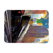 Pennsylvania Train von unbekannt Magnet (Horizontal)