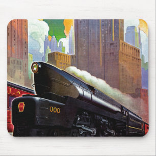 Pennsylvania Train von unbekannt Mousepad