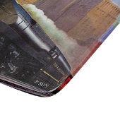 Pennsylvania Train von unbekannt Schneidebrett (Ecke)