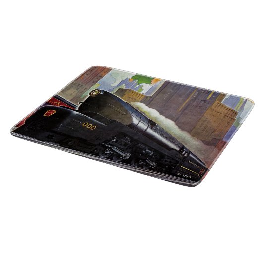 Pennsylvania Train von unbekannt Schneidebrett (Ecke)