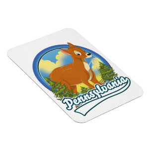 Pennsylvania Travel-Logo Magnet
