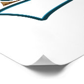 Pennsylvania Travel-Logo Poster (Ecke)