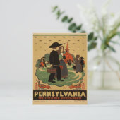 Pennsylvania Travel Postcard Postkarte (Stehend Vorderseite)