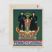 Pennsylvania Travel Postkarte (Vorne/Hinten)