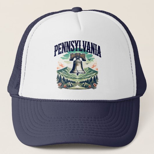 Pennsylvania Truckerkappe (Vorderseite)