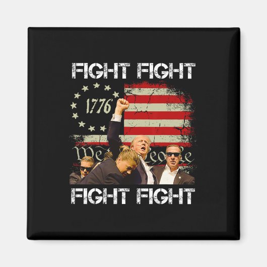 Pennsylvania Trump 2024 Kampf! Magnet (Vorne)