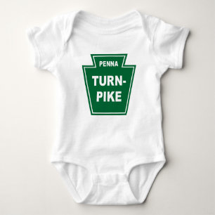 Pennsylvania Turnpike Baby Strampler