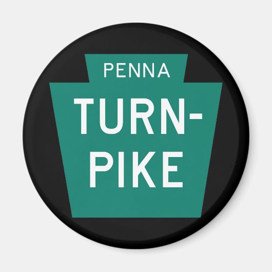 Pennsylvania Turnpike Magnet (Vorne)