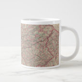 Pennsylvania und New Jersey 2 Jumbo-Tasse (Rechts)
