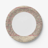 Pennsylvania und New Jersey 2 Pappteller (Vorderseite)