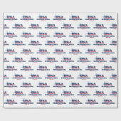 Pennsylvania US Flagge Staat Geschenkpapier (Flach)