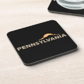 Pennsylvania, USA Getränkeuntersetzer (Linke Seite)