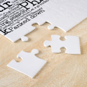 Pennsylvania USA Slang Word Art Map Puzzle (Seite)