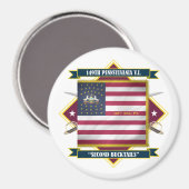 Pennsylvania V.I. Magnet (Vorderseite/Rückseite)