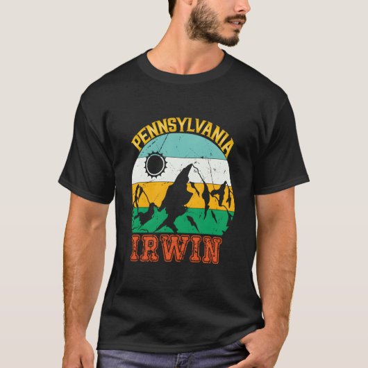 Pennsylvania Vacation Camg Trip Irwin Pa T-Shirt (Vorderseite)