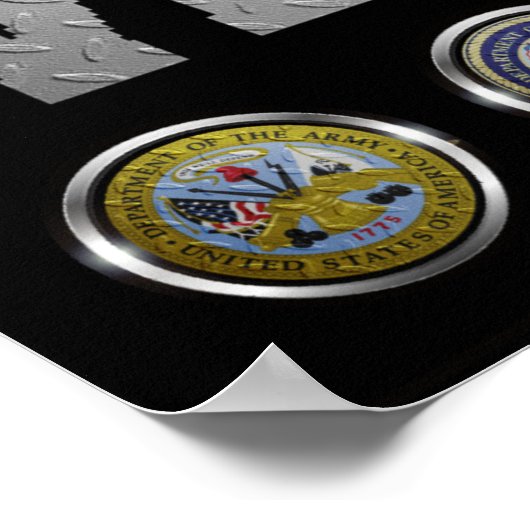 Pennsylvania Veteran Poster (Ecke)