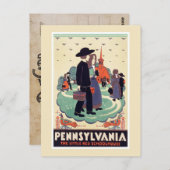Pennsylvania Vintage Postkarte (Vorne/Hinten)